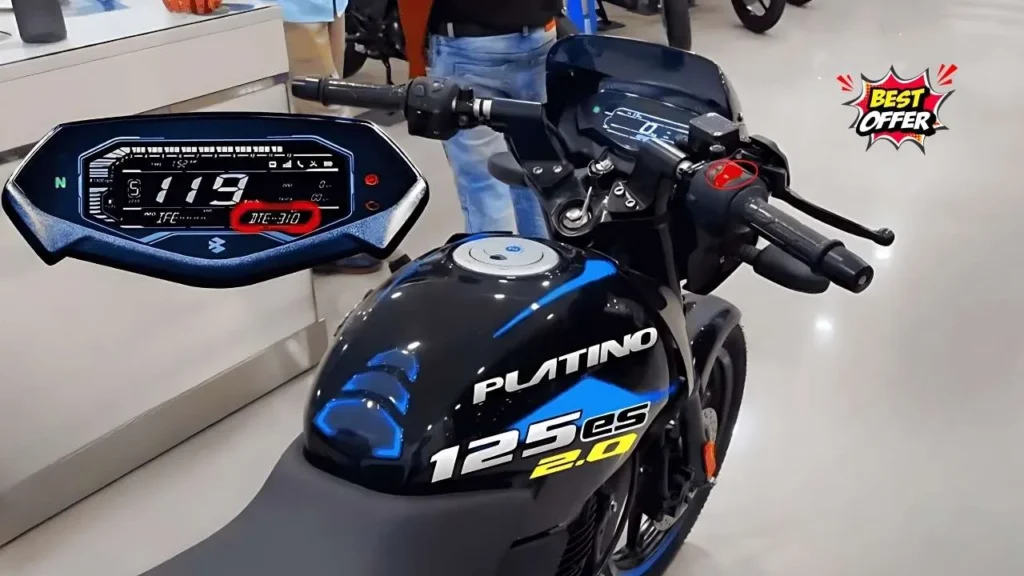 Bajaj Platina 125cc – 87km mileage or top Speed 110km/h just at ₹29,999