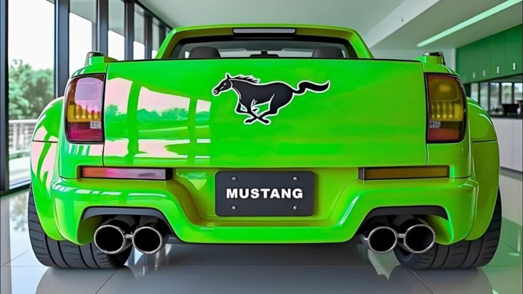 2026 Ford Mustang Pickup Truck Review: Bold Design Meets Cutting-Edge Tech