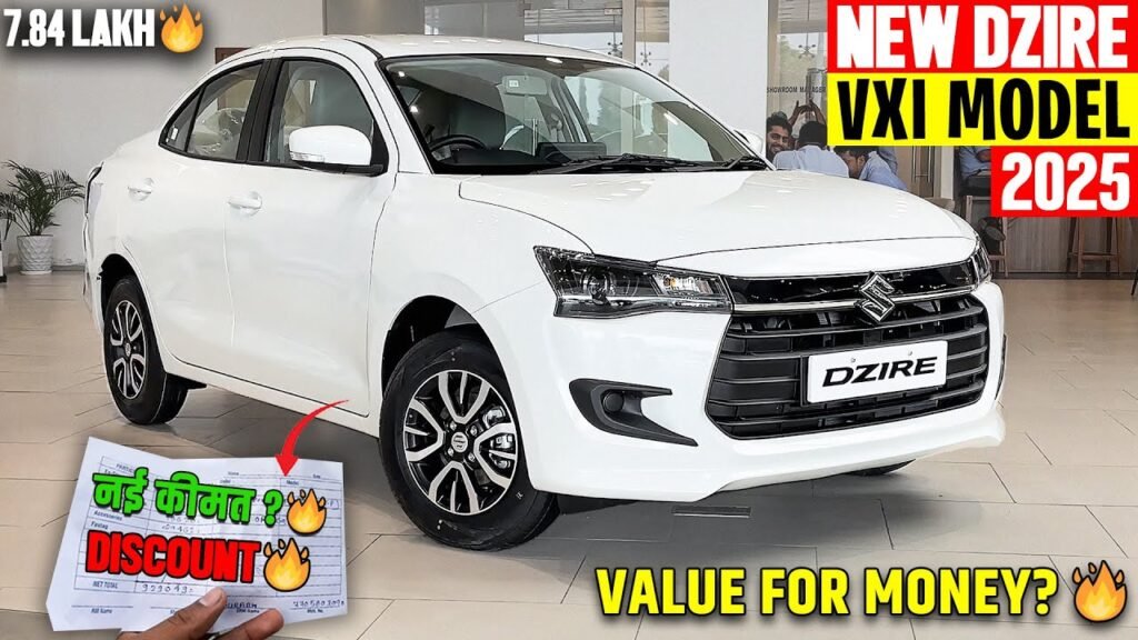 Maruti Dzire 2025 New Model – 2.0L Powerful Petrol Engine, 39kmpl Mileage & Luxury Sedan at Just ₹3.26 Lakh!